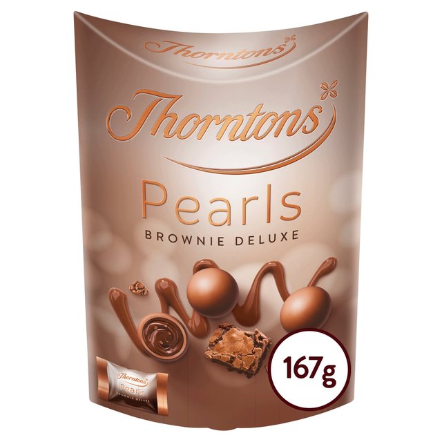 Thorntons Pearls Brownie Deluxe   167g GOODS M&S   