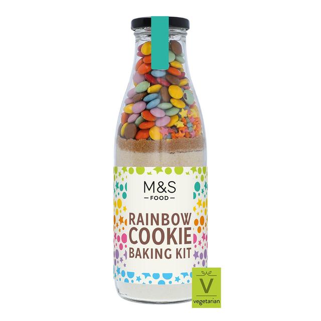 M&S Rainbow Cookie Baking Kit   645g