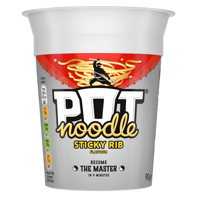 Pot Noodle Sticky Rib   90g