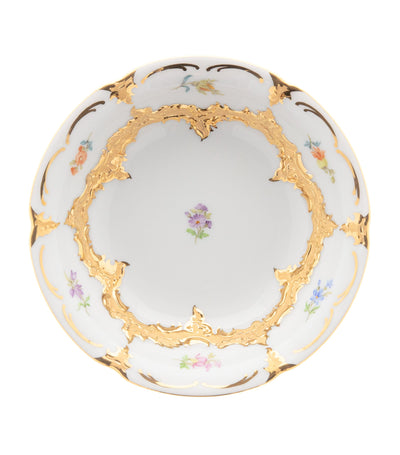 Harrods Porcelain Bowl with Floral Motif and 200ml Capacity- Buy online at McGrocer