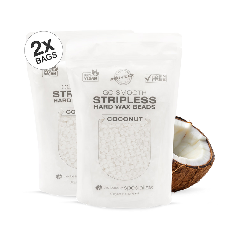Rio Go Smooth hard wax beads coconut 2 x 500g (British brand)