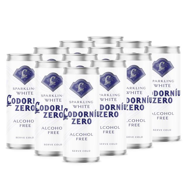 CODORNIU ZERO WHITE CANS   25cl GOODS M&S   