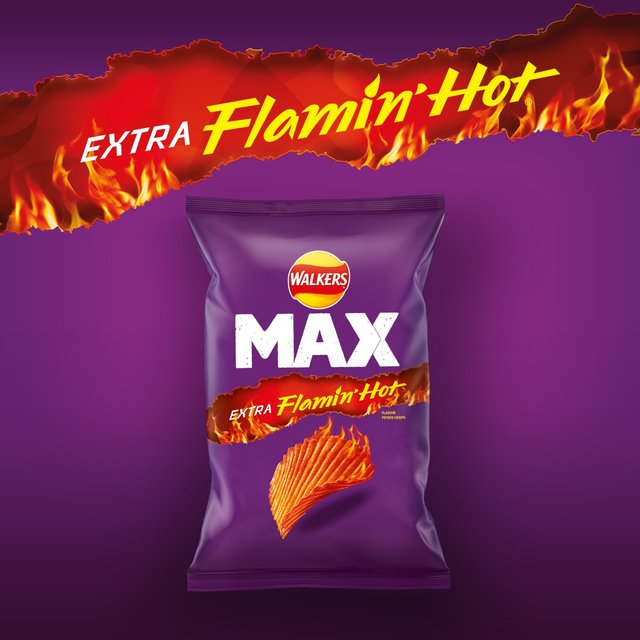 Walkers Max Extra Flamin' Hot   130g GOODS M&S   