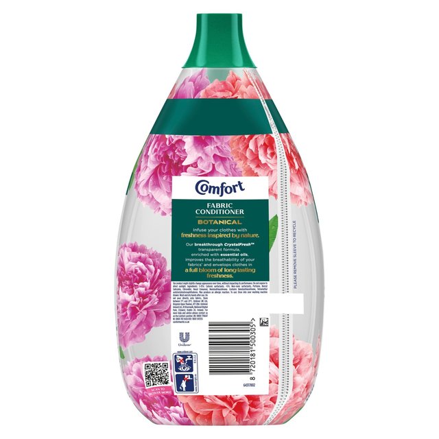 Comfort Botanical Fabric Conditioner First Blooms 64 washes   960ml