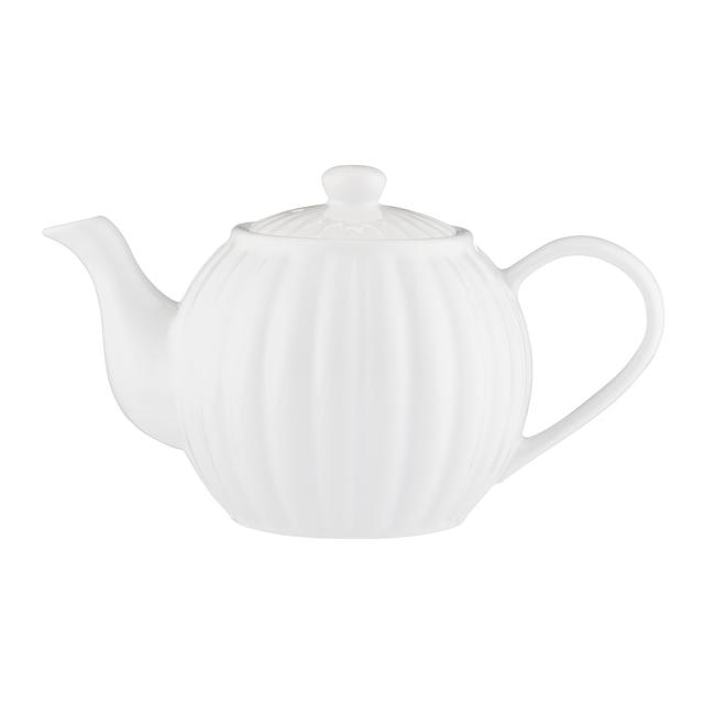 Price & Kensington Luxe 6 Cup Teapot White GOODS M&S   