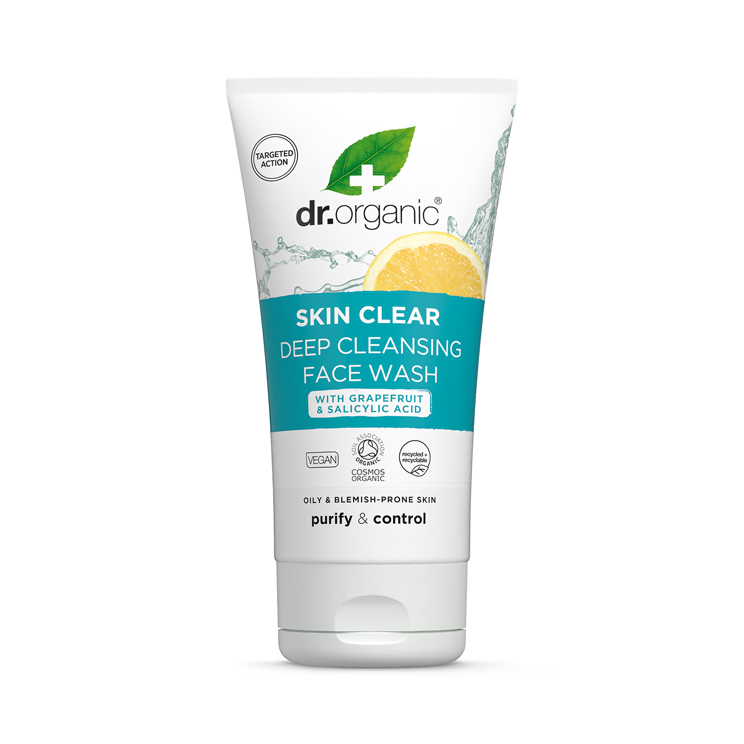 Dr Organic Deep Cleansing Face Wash 125ml - British product