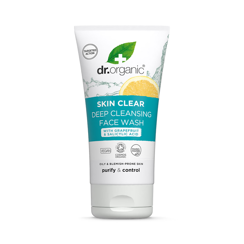 Dr Organic Deep Cleansing Face Wash 125ml - British product