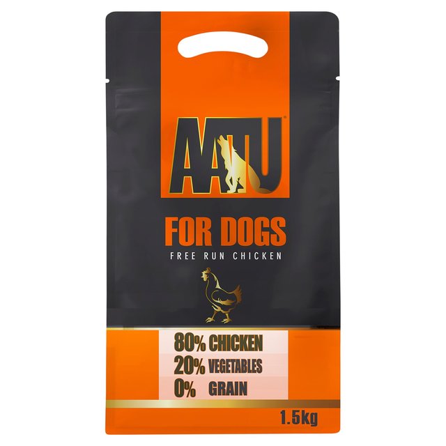 AATU 80/20 Chicken Dry Dog Food   1.5kg GOODS M&S   