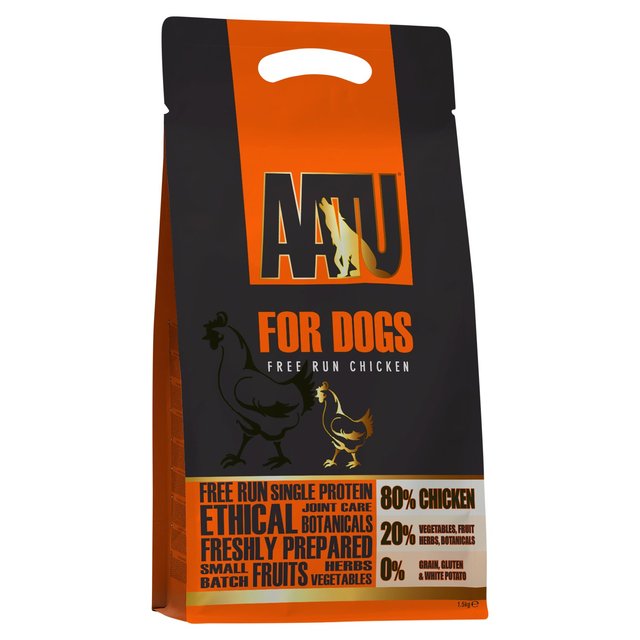 AATU 80/20 Chicken Dry Dog Food   1.5kg