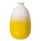 Sass & Belle Dip Glazed Ombre Yellow Vase GOODS M&S   