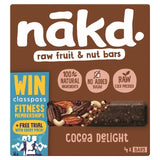 nakd. Cocoa Delight Fruit & Nut Bars Multipack   4 x 35g GOODS M&S   