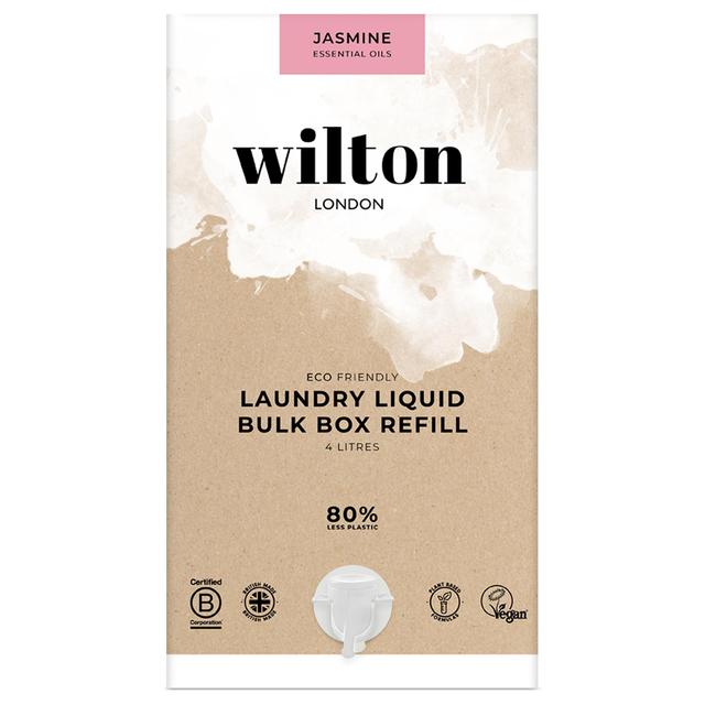 Wilton London BulkBox Laundry Liquid Jasmine   4000ml