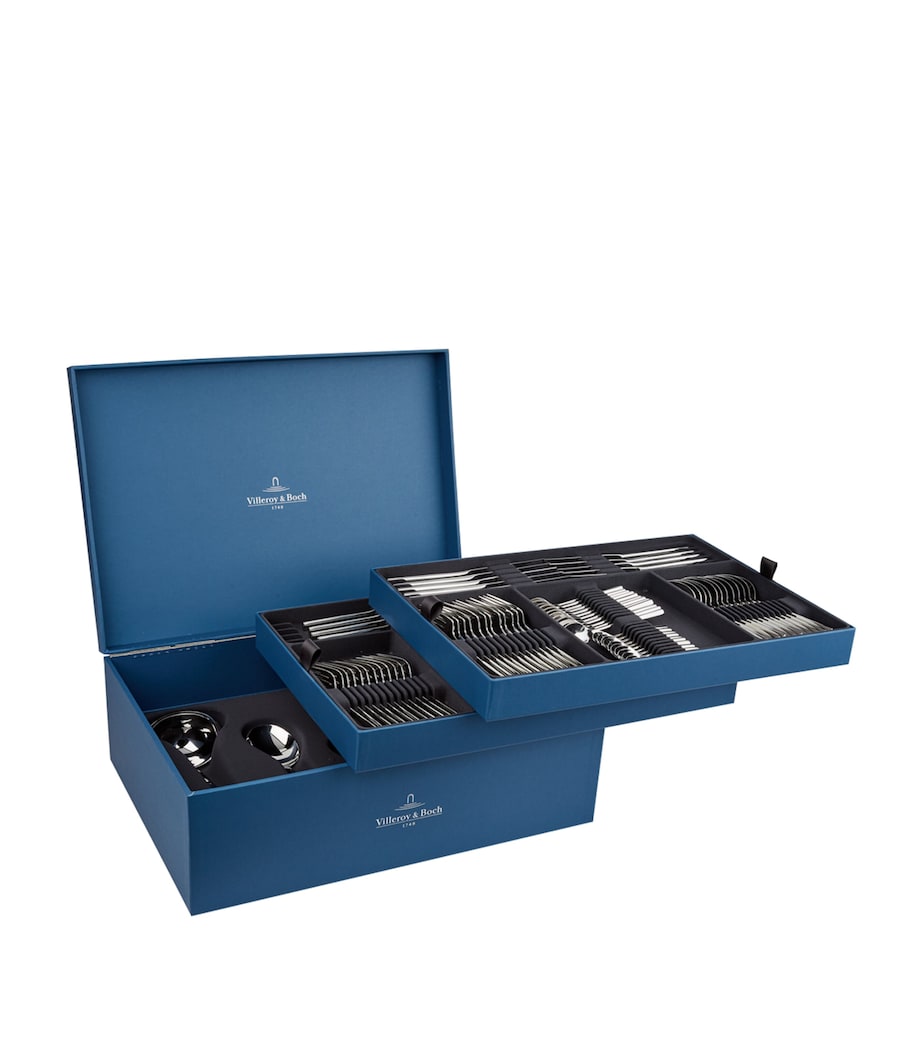 Villeroy & Boch 113-piece stainless steel cutlery set for 12 people (British brand)