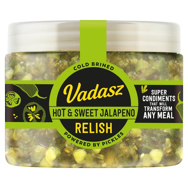 Vadasz Hot & Sweet Jalapeno Relish   400g GOODS M&S   