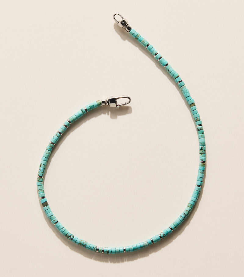 Nialaya Jewelry heishi wrap bracelet (British brand)