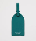 Smythson Panama leather luggage tag (British brand)