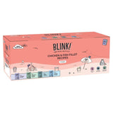 Blink! Blink Chicken &amp; Fish Selection in Jelly Bulk Pack   40 x 85g