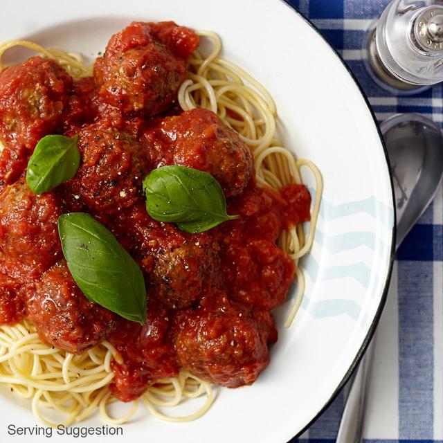 Daylesford Organic Beef Meatballs with Smoked Bacon in Tomato Sauce   550g GOODS M&S   