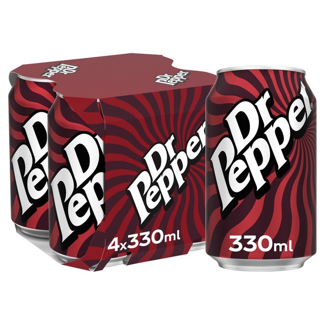 Dr. Pepper 4x330ml   4 x 330ml GOODS M&S   