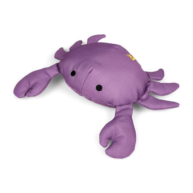 Petface Planet Ocean Cycle Callum Crab Plush Dog Toy GOODS M&S   