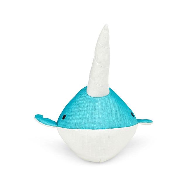 Petface Planet Ocean Cycle Niya Narwhal Plush Dog Toy