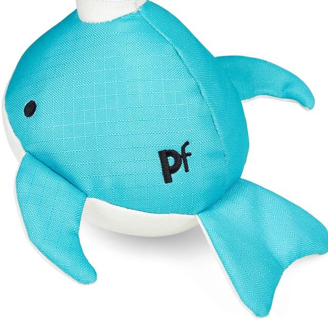 Petface Planet Ocean Cycle Niya Narwhal Plush Dog Toy