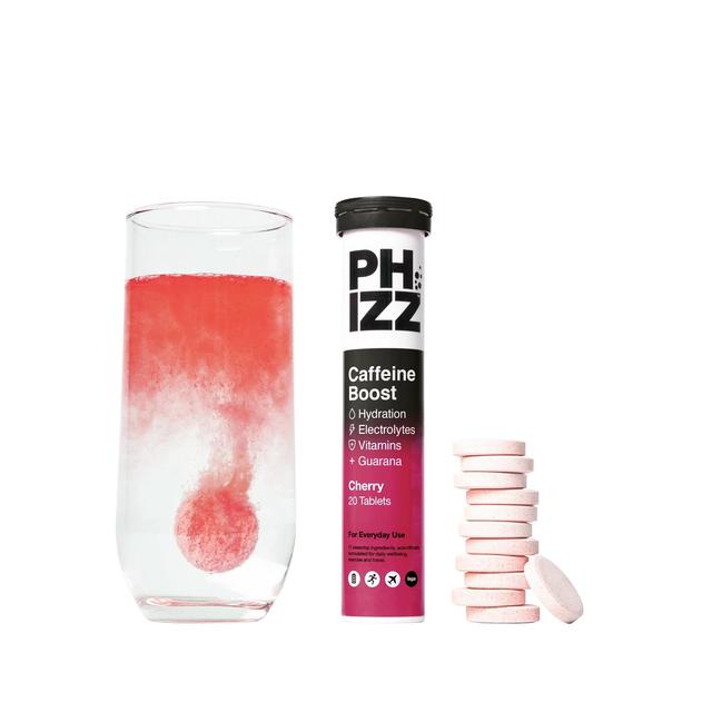 Phizz Caffeine 3-in-1 Hydration Electrolytes and Vitamins Effervescent   20 per pack GOODS M&S   