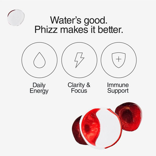 Phizz Caffeine 3-in-1 Hydration Electrolytes and Vitamins Effervescent   20 per pack GOODS M&S   