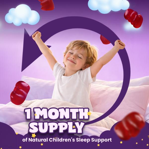 CapyChews kids sleep gummies raspberry flavour - British product