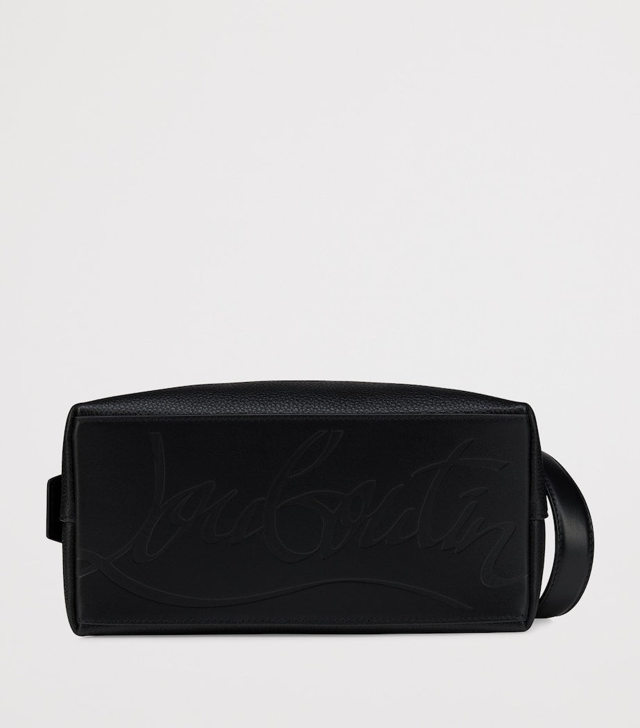 Christian Louboutin funky leather travel pouch, UK version