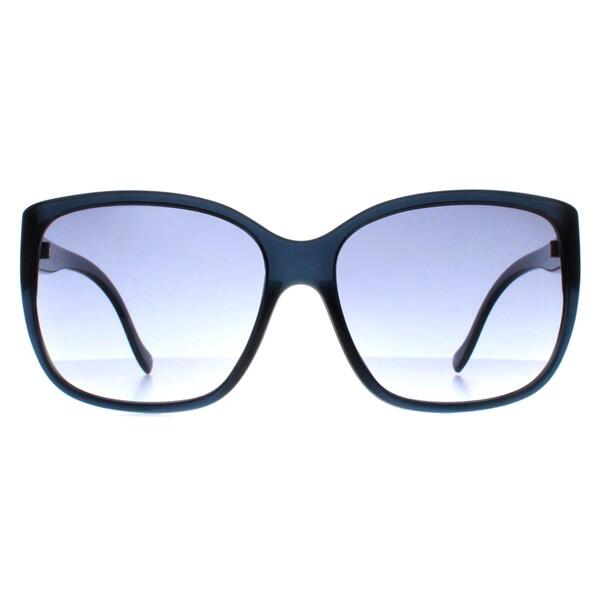 Calvin Klein women's butterfly sunglasses blue gradient (British brand)