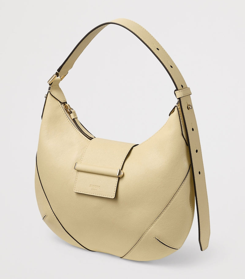 Jimmy Choo small Bar leather shoulder bag (British brand)