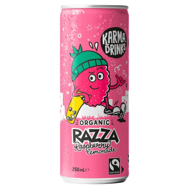 Karma Drinks Organic Razza Raspberry Lemonade   250ml GOODS M&S   