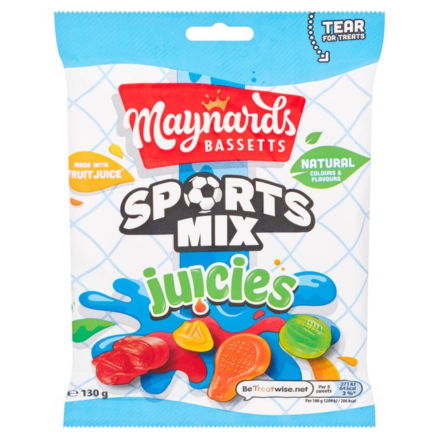 Maynards Bassetts Sports Mix Juicies   130g