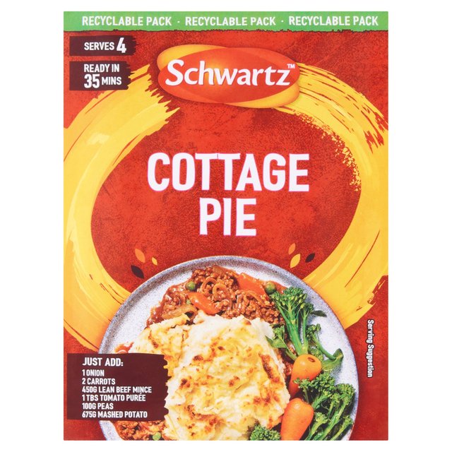 Schwartz Cottage Pie Recipe Mix   38g GOODS M&S   