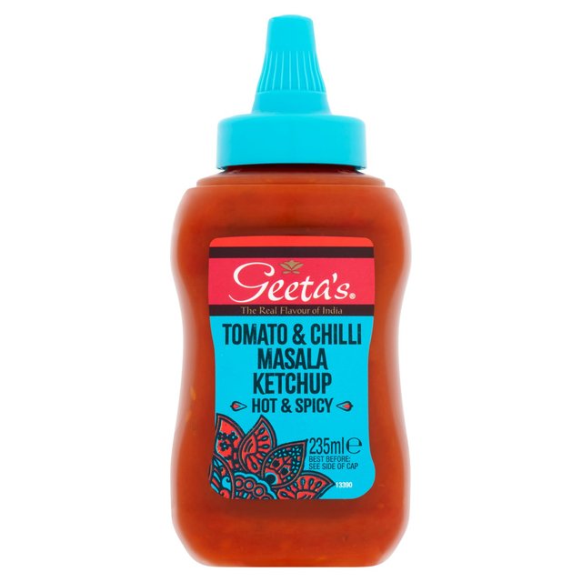 Geeta's Tomato & Chilli Ketchup   235ml GOODS M&S   