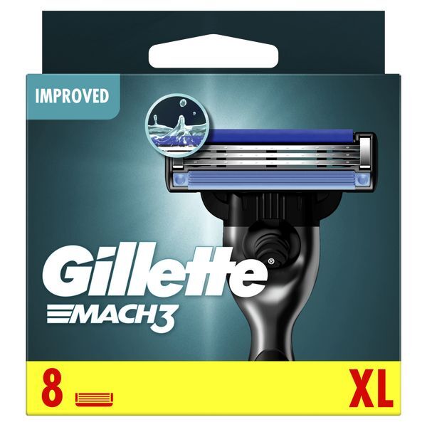 Gillette Mach3 Men’s Razor Blade Refills, 8 Count GOODS Superdrug   