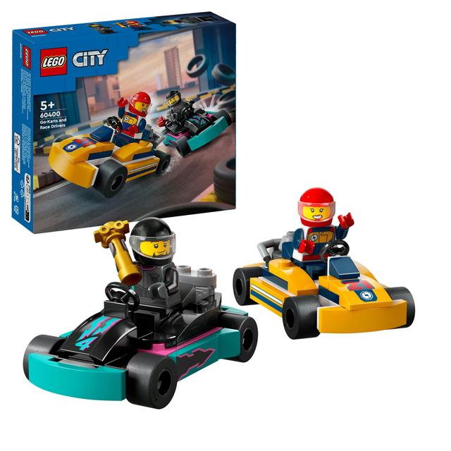 LEGO City Go Karts and Race Drivers 60400 GOODS M&S   