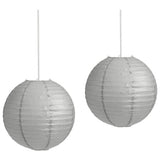 Home Essentials grey paper lampshade 30cm, imported from the UK