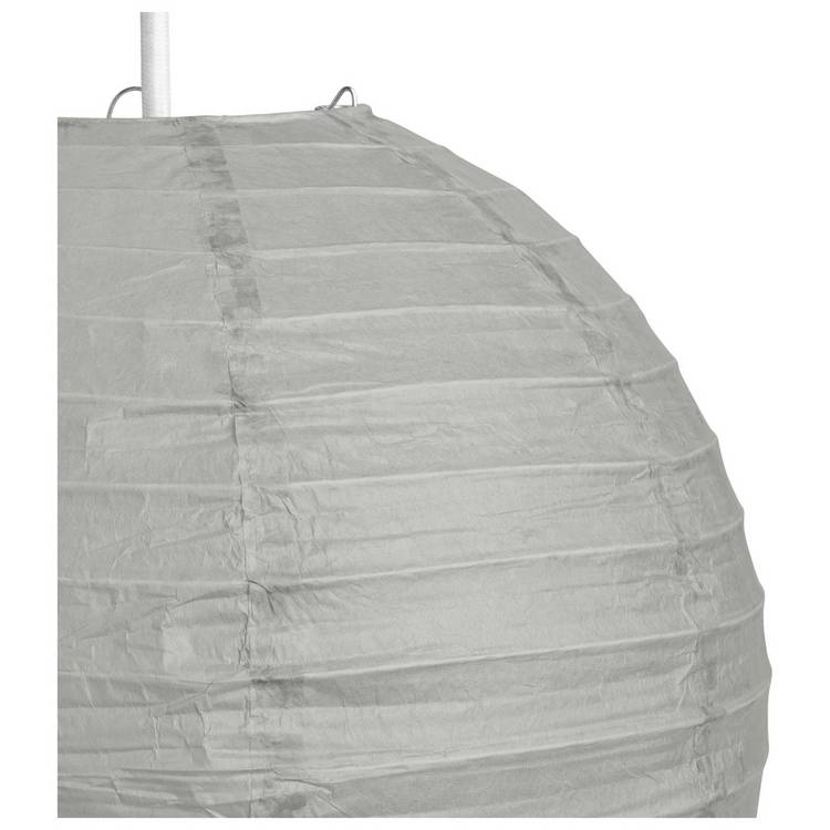 Home Essentials grey paper lampshade 30cm, imported from the UK