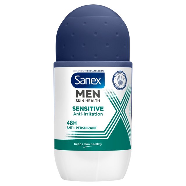 Sanex Men Sensitive Antiperspirant Roll On   50ml GOODS M&S   