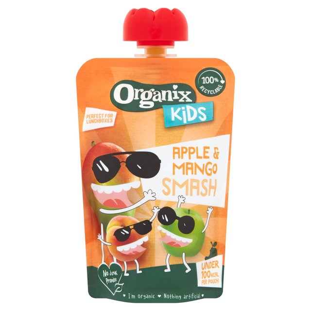 Organix KIDS Mango & Apple Smash Pouch    100g