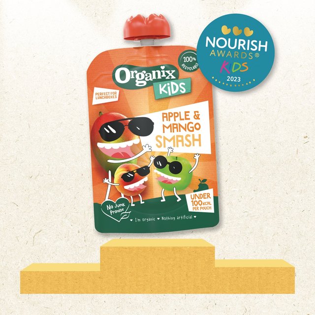 Organix KIDS Mango & Apple Smash Pouch    100g GOODS M&S   