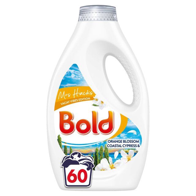 Bold 2 In 1 Orange Blossom Washing Liquid 60 Washes Mrs Hinch   1980ml