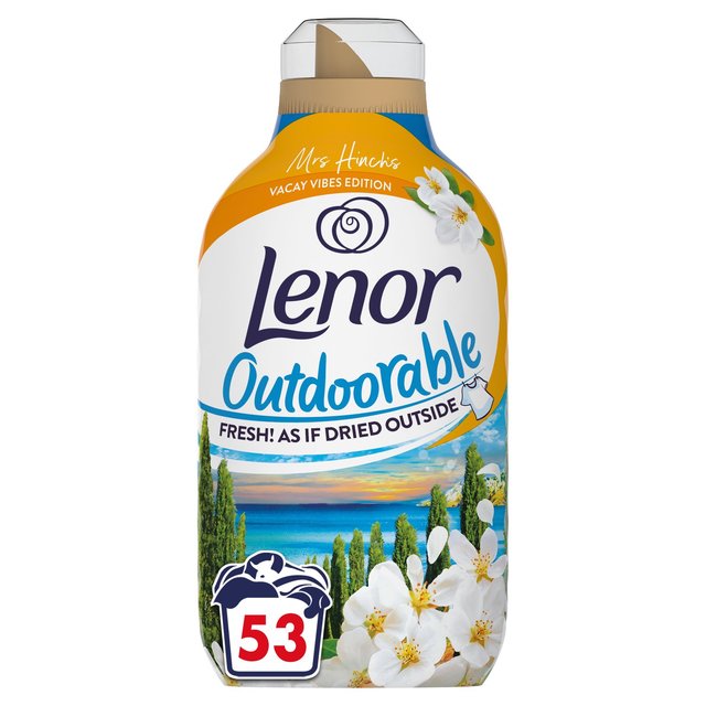 Lenor Outdoorables Fabric Conditioner Orange Blossom 53 Washes Mrs Hinch   742ml