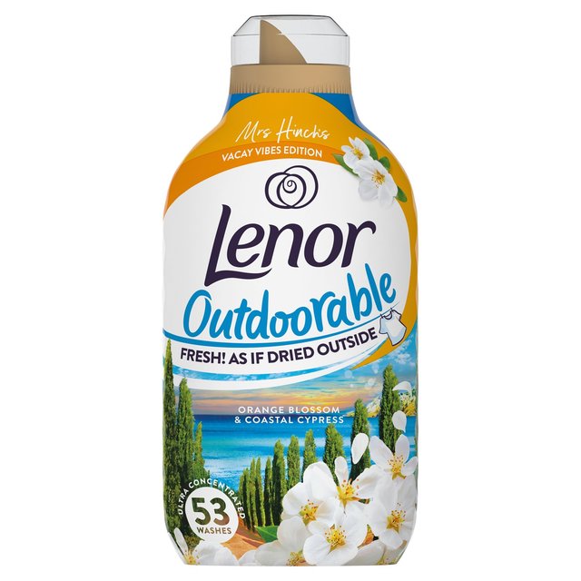 Lenor Outdoorables Fabric Conditioner Orange Blossom 53 Washes Mrs Hinch   742ml GOODS M&S   