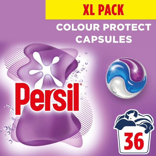 Persil Colour 3 in 1 Laundry Washing Detergent Capsules 36 Washes   36 per pack GOODS M&S   