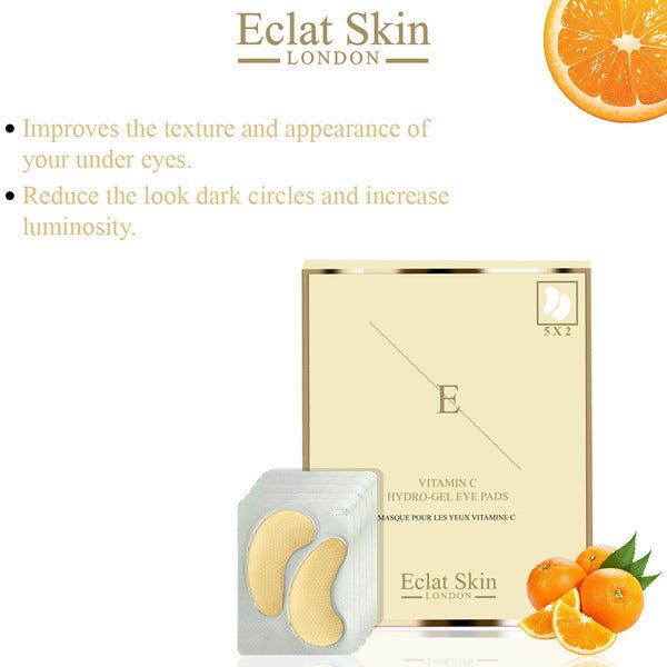 Eclat Skin London Vitamin C Hydro Gel Eye Pads x 5 GOODS Superdrug   