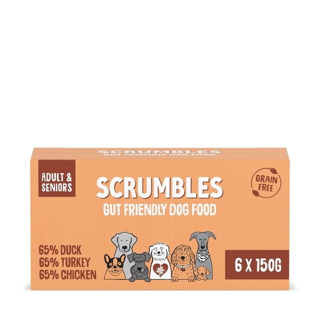 Scrumbles Grain Free Wet Dog Food Multipack   6 x 150g