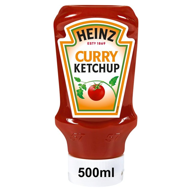 Heinz Curry Tomato Ketchup   500ml GOODS M&S   